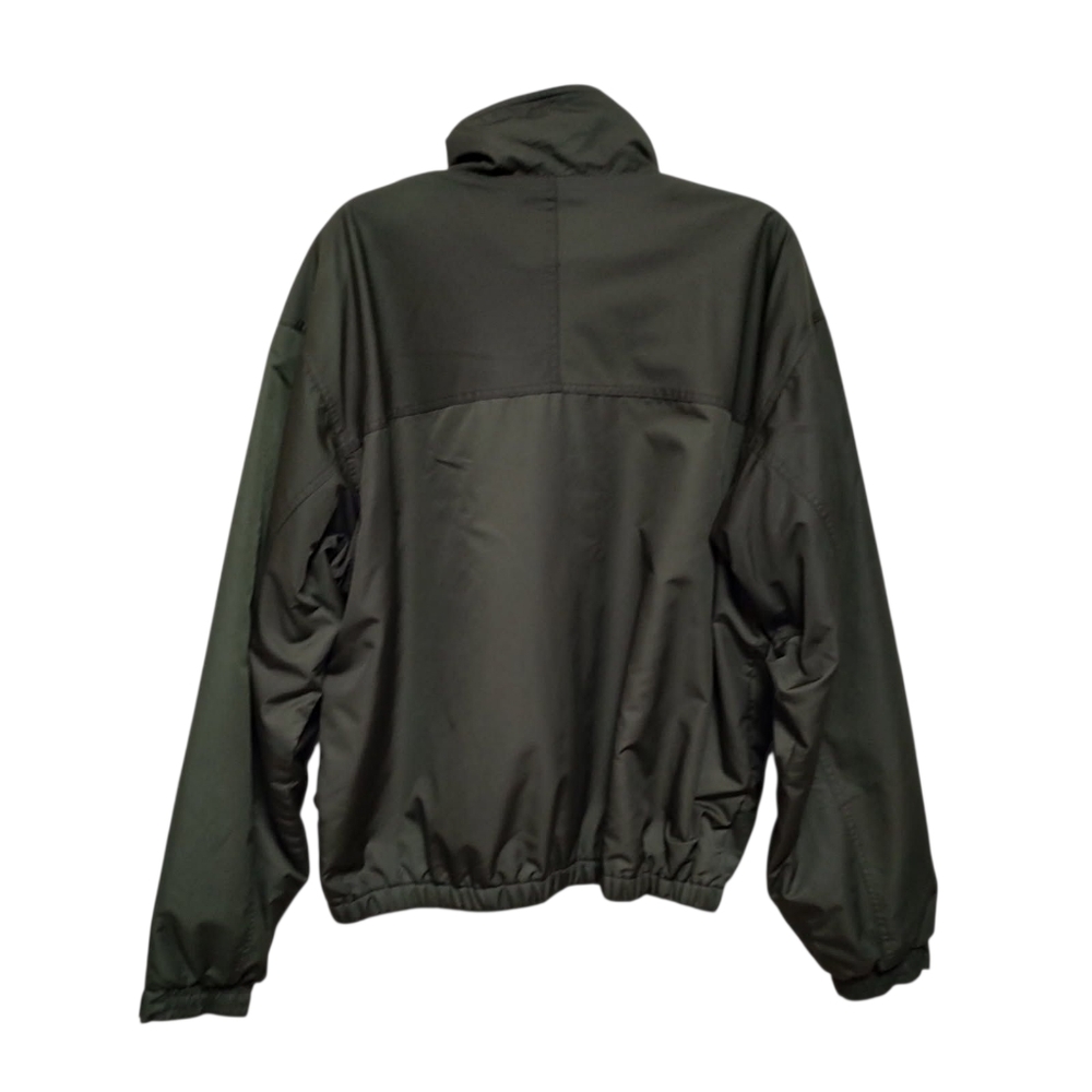 Polo Sport Puffer Vintage 90s Windbreaker with Fleece Lining Pockets XL Olive - Picture 9 of 12